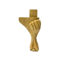 Pieds de meubles en bois massif de style victorien EFS-45 de haute qualité, fabriqués à la main, durables, élégants, classiques, pour hôpital, salon