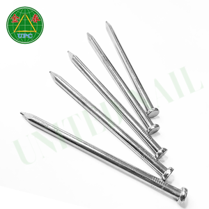 Precio competitivo para la mejora del hogar 3,7 "x0.193 Acero al carbono Clavo común galvanizado con vástago suave y estilo de cabeza a cuadros - Product Image 5