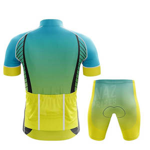 Combinaisons de cyclisme pour hommes respirantes et à séchage rapide, réversibles, avec logo personnalisé, 100% polyester, pour adultes - Product Image 2