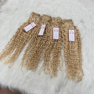 Wholesale 613 Virgin Hair Bundles,613 Honey Blonde Brazilian Human Hair Extension,Virgin Mink 613 Blonde Brazilian Hair Bundles - Product Image 1