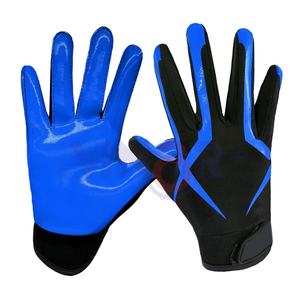 Gants de football américain imprimés avec logo personnalisé de la meilleure qualité pour adultes Gants de football américain légers et respirants - Product Image 2
