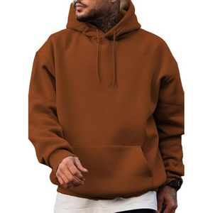เสื้อฮู้ดผู้ชายแบบสั่งทำเสื้อฮู้ดแบบสวมศีรษะมีซิปโอเวอร์ไซส์ผู้ผลิตเสื้อผ้าแบรนด์ระดับโลก - Product Image 1