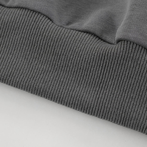 Sweat-shirt épais en molleton de coton personnalisé avec impression par transfert thermique, écologique, séchage rapide, coupe oversize, style streetwear pour l'hiver - Product Image 6