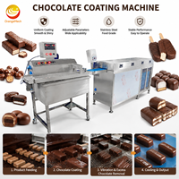 Machine d'enrobage et de refroidissement de chocolat entièrement automatique ORME, avec moule tunnel pour chocolat