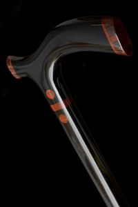 USING COMFORTABLE NON SLIP WOODEN RESIN <b>WALKING</b> <b>STICK</b> with Multi Shape Stong <b>Handle</b> for Old Age People Rehabilitatio - Product Image 6