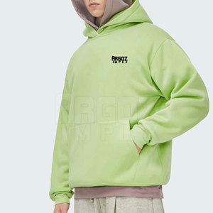 เสื้อฮู้ดโอเวอร์ไซส์แฟชั่นล่าสุดสำหรับผู้ชายเสื้อฮู้ดโอเวอร์ไซส์สำหรับใส่กลางแจ้งผ้านิ่มระบายอากาศได้ดี - Product Image 1