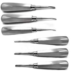 Instrumental Quirúrgico para Cirugía Oral, Juego de Elevadores de Raíz para Luxación Dental, 6 Piezas, Acero Inoxidable - Product Image 2