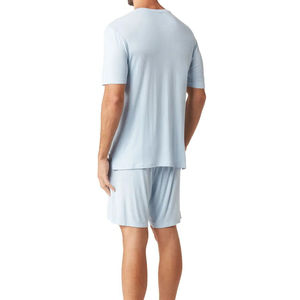 Nuevas llegadas Conjunto corto de verano Casual Personalizado Hombres Verano 2 piezas Camiseta Pantalones cortos Conjunto Poliéster Hecho Conjunto corto de secado rápido - Product Image 3