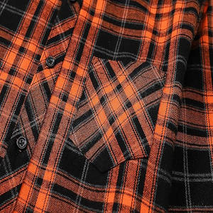 Chemise en flanelle pour homme, facile à laver, durable, respirante, confortable, anti-froissement, décontractée, avec un nouveau design - Product Image 5