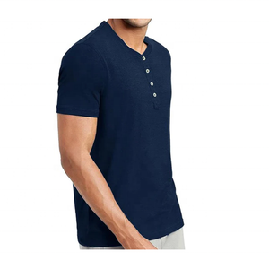 เสื้อยืดคอตตอนสำหรับผู้ชายเสื้อกอล์ฟโปโลผ้าฝ้าย100% สไตล์วินเทจออกแบบโลโก้ได้ตามต้องการ - Product Image 5