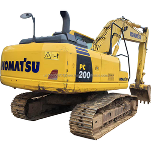 รถขุดตีนตะขาบ Komatsu PC200-8 มือสอง 20 ตัน นำเข้าจากญี่ปุ่น ระบบไฮดรอลิก พร้อมเครื่องยนต์และปั๊ม สภาพดี ความจุบุ้งกี๋ 1 ลูกบาศก์เมตร - Product Image 1