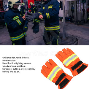 Guantes de bombero de moda para hombre de peso ligero de Material sólido 2025 PK logotipo personalizado diferentes colores transpirables para exteriores 2025 - Product Image 4