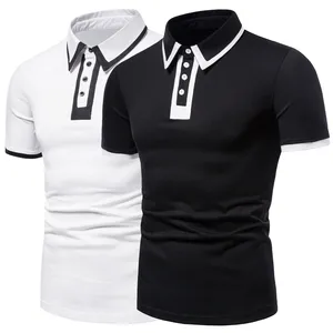 Groothandel Op Maat Mannen Poloshirts Korte Mouw Golfpatroon Heren Tops Kwaliteit Poloshirts Voor Mannen Groothandel Maatwerk