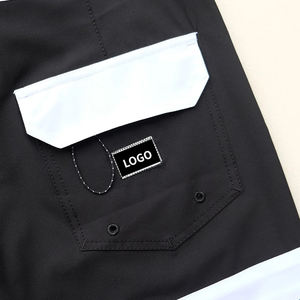 กางเกงขาสั้นสำหรับวิ่งออกกำลังกายสำหรับผู้ชายกางเกงขาสั้นผ้าเทอร์รี่ใส่วิ่งลำลองทำจากโพลีเอสเตอร์ลาย100% - Product Image 5