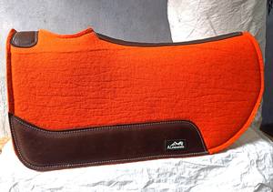 Sous-selle en feutre de laine mérinos occidentale de 1 pouce, doublure en polaire, authentique SHAHI INTERNATIONAL SI-FP-70, sous-selle équestre pour cheval - Product Image 2
