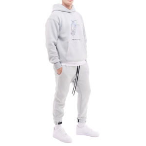 Conjuntos Deportivos Bordados para Hombre de la Mejor Calidad con Logotipo Personalizado, Conjunto de Tela de Algodón con Capucha para Invierno - Product Image 1