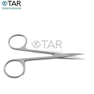 กรรไกรตัดเหงือกไอริสแบบโค้งทำจากสเตนเลสอุปกรณ์ทางการแพทย์สำหรับจัดฟัน - Product Image 1