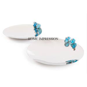 New Designer Pattern Arrival Gorgeous Look Heavy Duty Metal Made Gold Plated With Silver Color Unique <b>Handles</b> for Best Grip - Product Image 2