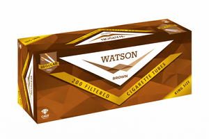 Tubes à cigarettes Watson King Size Brown |   8,1 mm de diamètre |   200 tubes par boîte - Product Image 4