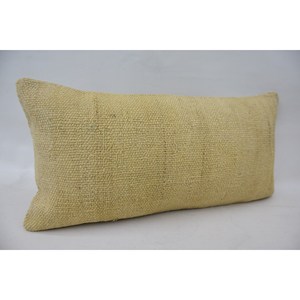 <b>Beige</b> Wool Kantha Patchwork Pillow 12x24 Inch Woven Luxury Bedding Embroidered Vintage Fluffy Square Print <b>Throw</b> Pillow - Product Image 2
