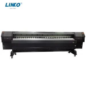 LINKO 512i New Inkjet Printer Four-Width Solvent Print Manufacturer for Outdoor Display Heads and 3.2m Wall Advertising Boards