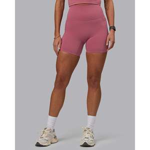Shorts ultra taille haute pour femme Elixir avec poches - Mauve Haze - Product Image 1