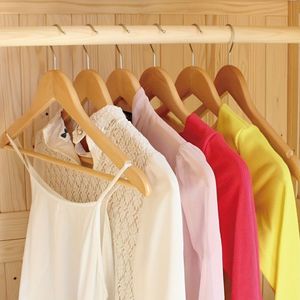 ที่แขวนเสื้อผ้าทำด้วยมือไม้สำหรับตู้เสื้อผ้าห้องน้ำห้องนั่งเล่นเสื้อสูทสำหรับเสื้อโค้ทกางเกง - Product Image 3