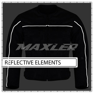 Mesh <b>Summer</b> Motorcycle <b>Jacket</b> Adventure Riding Lightweight Mesh Motorcycle <b>Jacket</b> for <b>Men</b> Reflective Panels CE Arrmored - Product Image 6