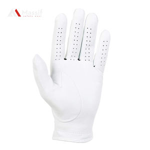 Gants de golf droitier en cuir de mouton Cabretta de haute qualité avec logo personnalisé Quantité en vrac d'impression professionnelle à bas prix - Product Image 6