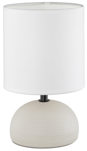 Beige ceramic dessert lamp, Luci E14 model (Trio <b>Lighting</b> R50351025) - Product Image 1
