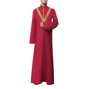 Qamis et Kaftan Marocains et Qatariens Personnalisés OEM en Gros pour Hommes – Nouveau Style Respirant - Product Image 1