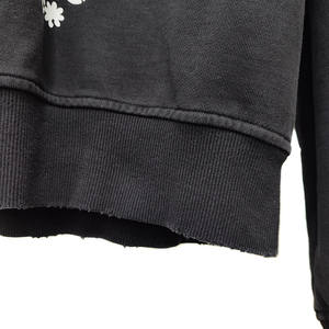 เสื้อฮู้ดซักกรดแบบกำหนดเองพร้อมโลโก้พิมพ์ลายสกรีนเสื้อสเวตเชิ้ตแบบสวมหัวทรงโอเวอร์ไซส์สไตล์วินเทจผู้ผลิตเสื้อฮู้ดแนวสตรีทยูนิเซ็กส์ - Product Image 4