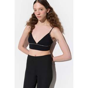 Blusa Corta con Cuello en V BluzV - Product Image 2