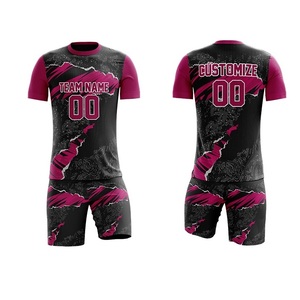 Uniformes de fútbol Ropa del equipo Nombre del jugador Número Multi colores Buen vendedor Hecho a mano Calidad superior Impresión digital Ropa para adultos 100% - Product Image 1