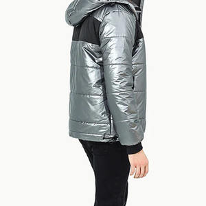 Chaqueta de Plumón Acolchada para Hombre, de Alta Calidad, para Exteriores, Resistente al Viento, Uniforme de Trabajo, OEM, ODM, Logotipo Personalizado - Product Image 4