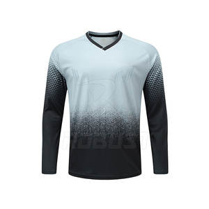 Venta al por mayor de manga larga Camiseta de portero de fútbol personalizado pantalones de portero de fútbol y conjuntos de Jersey - Product Image 5