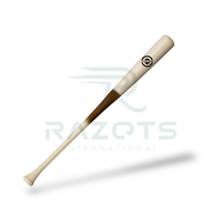 Bates de Béisbol y Sóftbol de Madera Razorts International Personalizados para Adultos y Jóvenes, Ligeros, de Alto Rendimiento, Duraderos, de 1 Pieza