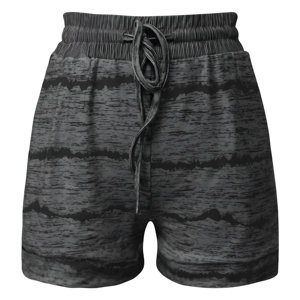 2025 femmes taille haute Gym Sweat Shorts élastique survêtement Polyester Trey coton polaire hiver Jogging porter - Product Image 3