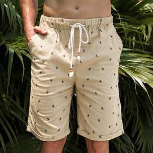 Summer Breathable 100% Polyester And Cotton <b>Men's</b> Casual <b>Shorts</b> At Wholesale Price - Product Image 4