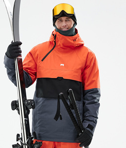 Veste de ski imperméable pour une protection complète, snowboard, coupe-vent, imperméable, chaude, équipement d'extérieur d'hiver, technologie respirante - Product Image 1