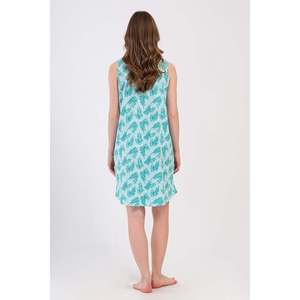 KADIN P.SUPREM GENIS ASKILI ETEGI OVAL CEPLI TUNIK - มิ้นท์ - มิ้นท์ - Product Image 4