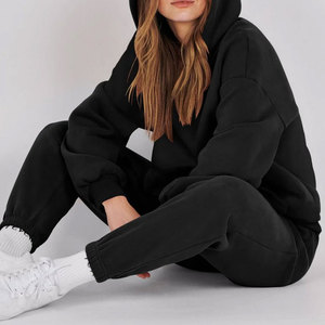 Venta al por mayor personalizado pulóver chándales para mujeres Jogging ropa deportiva transpirable con precio barato correr chándal para mujeres - Product Image 3