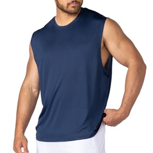 Chaleco Deportivo al por Mayor, Ropa de Gimnasio, Ropa Deportiva de Secado Rápido, Ropa Deportiva Atlética 100% Poliéster Elástica, Camiseta sin Mangas para Correr y Yoga - Product Image 2
