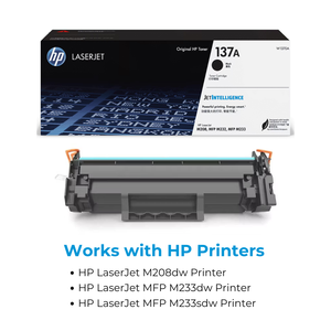 Cartucho de Tóner Original HP 137A Negro para Impresora LaserJet (W1370A) - Product Image 4
