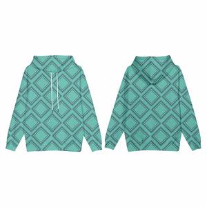 เสื้อฮู้ดสวมหัวโอเวอร์ไซส์ของผู้หญิงแฟชั่นฤดูหนาวพิมพ์ซับลิเมชันสะพายไหล่แบบธรรมดาฤดูใบไม้ร่วง - Product Image 1