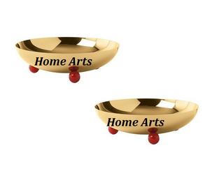 Tazón de bombones para servir de la mejor calidad en aluminio, tazón de postre de color dorado y negro para los más vendidos - Product Image 5