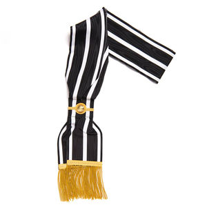 Écharpes de régalia maçonniques brodées à coudre, en tissu magnétique, prix de gros, motifs personnalisés du Pakistan - Product Image 4