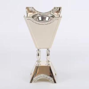 Arabic Style Metal Incense <b>burner</b> Decoration Metal Mirror High-quality Incense <b>burner</b> for Home <b>Bakhoor</b> Accessories - Product Image 3