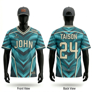 เสื้อลาครอสชาย คุณภาพพรีเมียม ผ้าโพลีเอสเตอร์ระบายอากาศ 180 GSM ดีไซน์ไล่เฉดสีม่วง พร้อมโลโก้แบบซับลิเมชั่นตามสั่ง - Product Image 2