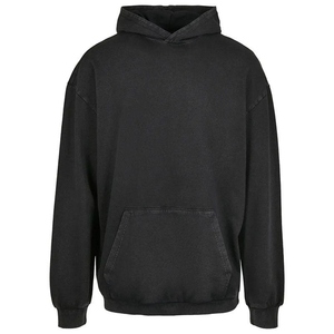 Custom Vintage Oversized 100% Cotton Heavyweight Men Faded Blank Acid <b>Washed</b> Distressed Hoodie Premium Quality Streetwear - Product Image 4